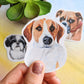 Pet Portrait Sticker Pack | diecut style