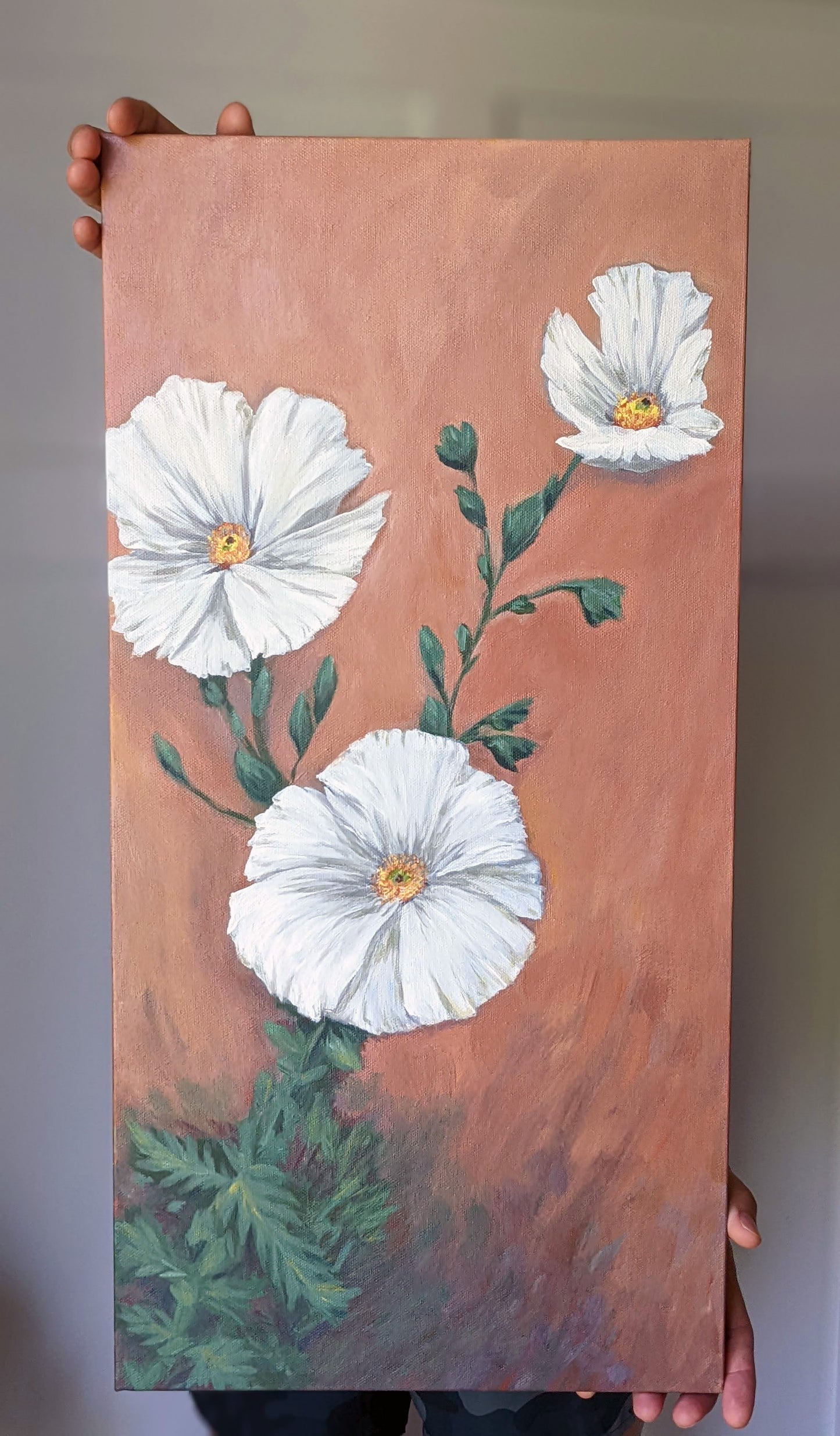 Still in Bloom | 12 x 24 Original Art on Canvas
