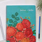 Floral sketchbook, sketches & doodles sketchbook